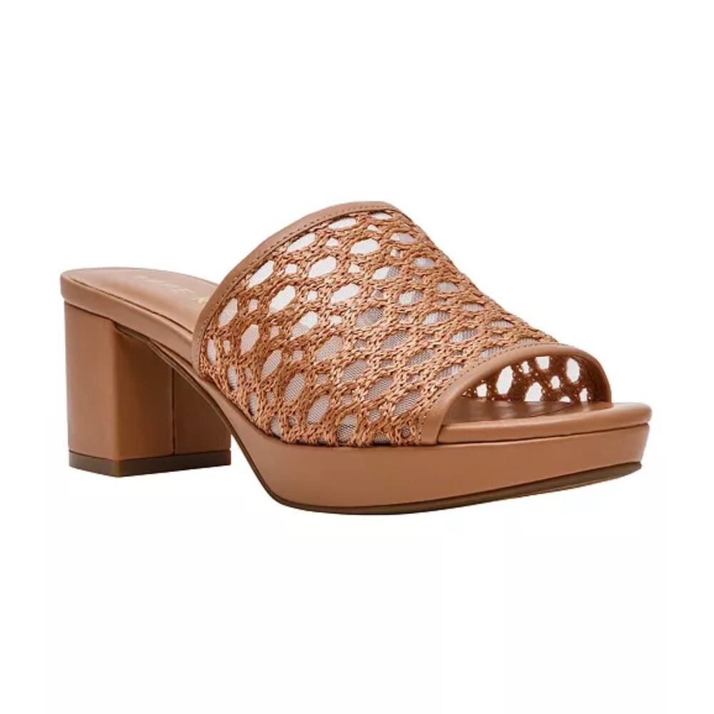 ANNE KLEIN Women's Paros Platform Block Heel Dress Sandals NEW # Box 644